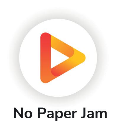 No Paper Jam Logo