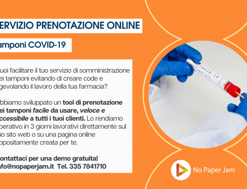 SERVIZIO PRENOTAZIONE TAMPONI IN FARMACIA